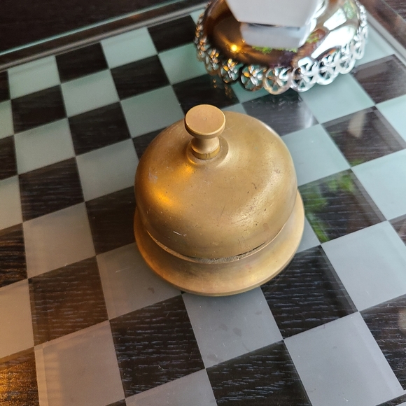 Vintage Other - Vintage Collective Brass Counter Call Bell